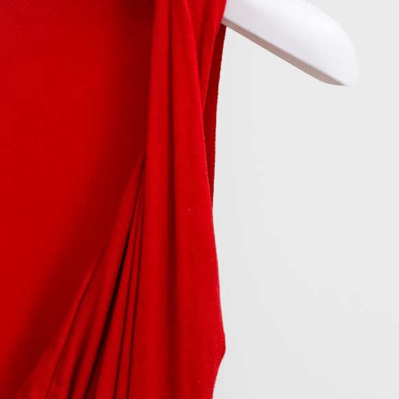 Vivienne Westwood Anglomania Red Cawl Neck Tank - Picture 5 of 8